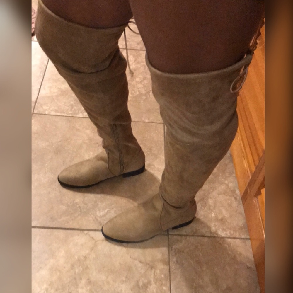 NEVER WORN Thigh High Boots